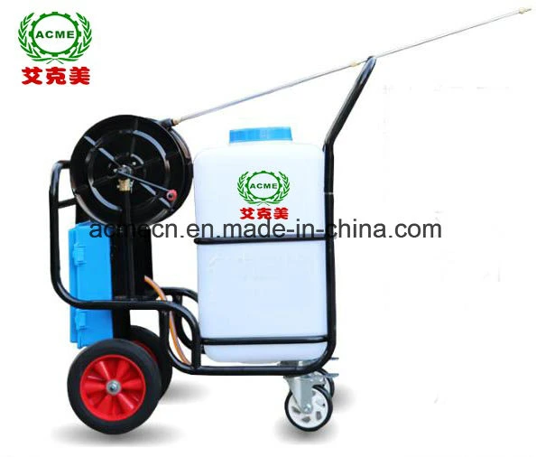 60L Hand Push Electric Sprayer Garden Orchard Pesticide Sprayer with Battery