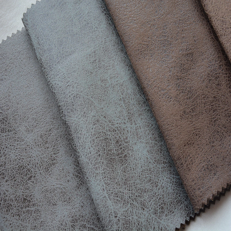 Many Colors for Copy Leather Fabric for Sofa Covers and Furniture Fabric