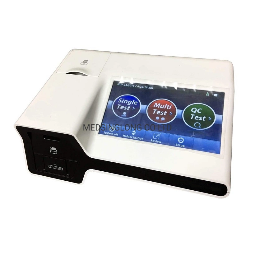 Clinical Fluorescence Immunofluorescence Analyzer Use in Medical Area