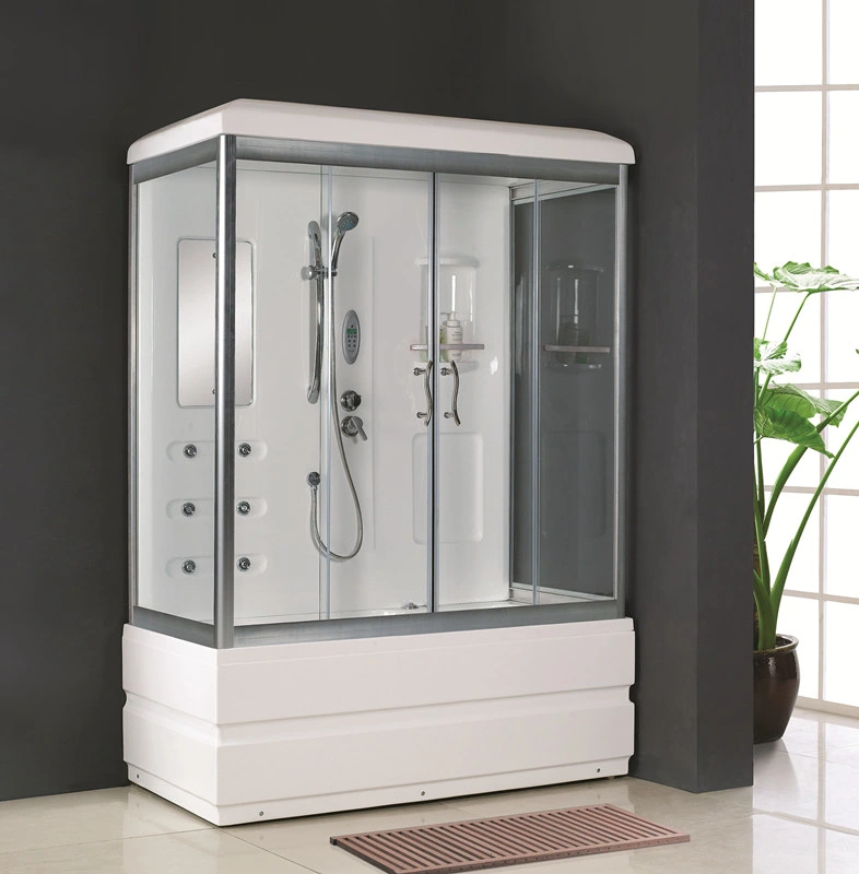 Woma Rectangle salle de douche complète avec bain de vapeur et massages (Y836)