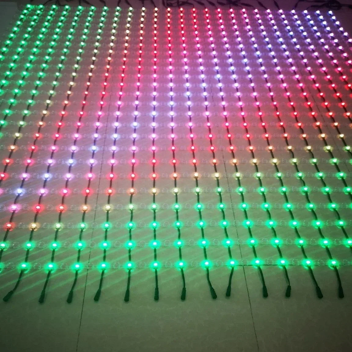 Pixel Pitch 20mm Outdoor LED Mesh Pixel Screen RGB DOT Light