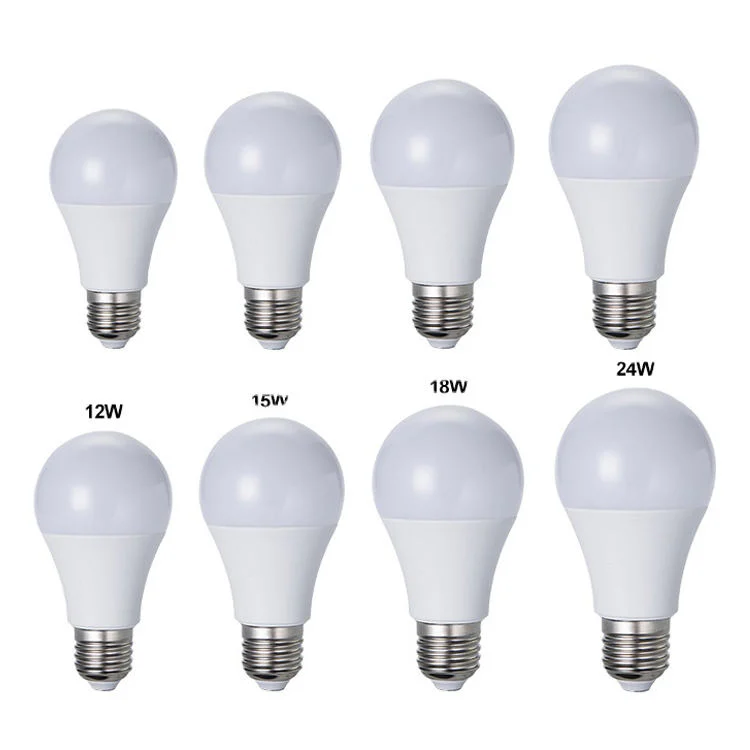 Free Samples LED E27 B22 Bulb Raw Material 5W 7W 9W 12W 15W 18W 24W A60 SKD CKD 220volt LED Light Lighting Lamp LED Bulbs