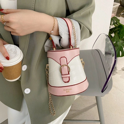 (WDL5511) Fashion Lady Crossbody Bag Replica Designer PU Leather Box Bucket Handbag