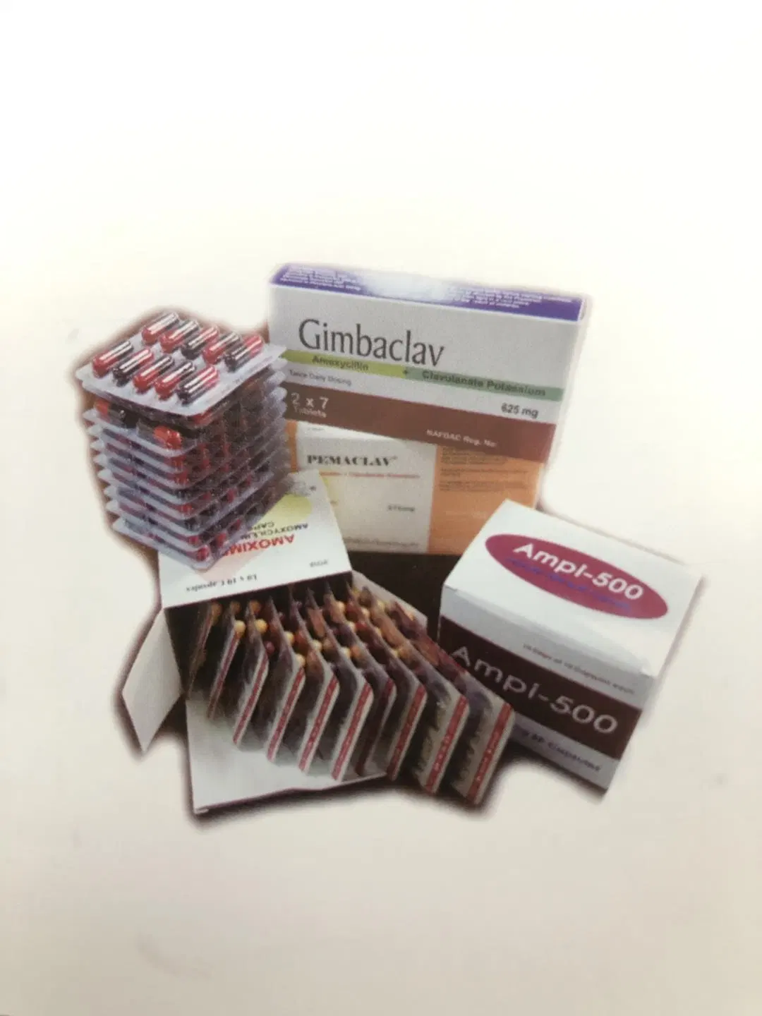 Cefalexin Capsules with GMP 125mg 250mg 500mg