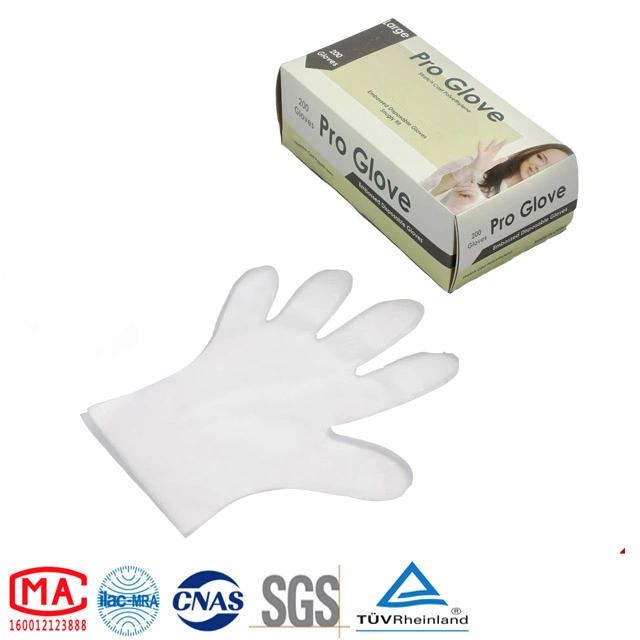 Powder Free CPE Gloves Disposable Plastic Kitchen Cleaning Dishwashing CPE Gloves