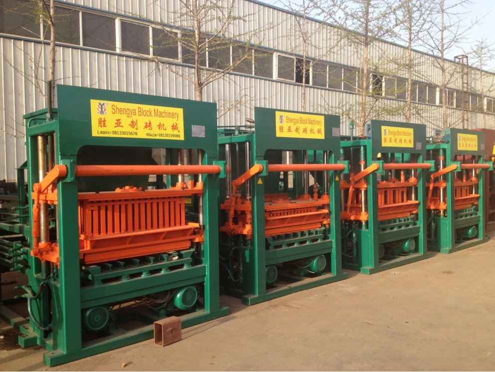 Full Automatic Qt5-20 Concrete Brick Making Machine