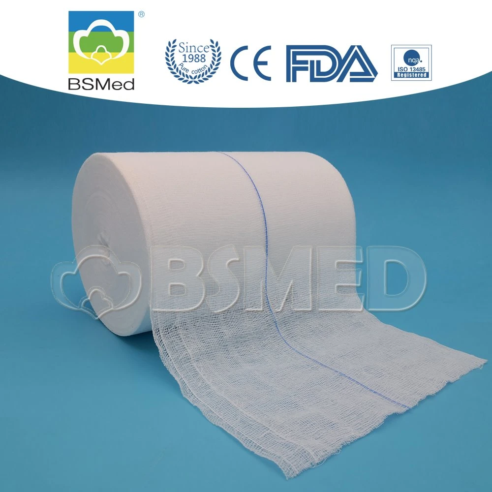 Hospital Quality Absorbent Disposable Products Gauze Roll