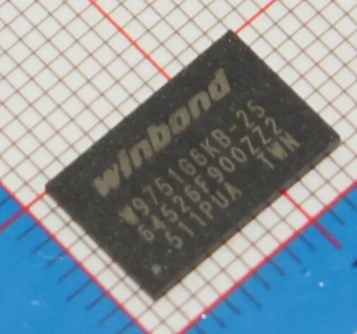 DRAM Chip DDR2 SDRAM 512 ميجا بت W9751G6KB-25
