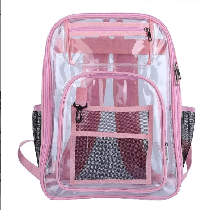 PVC Rucksack PVC Schultasche große Kapazität Rucksack PVC transparent Rucksack