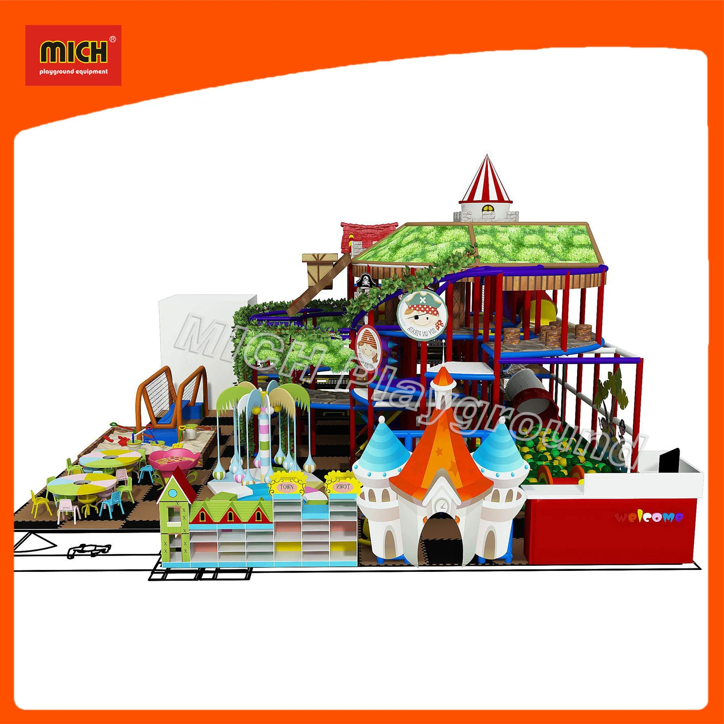 Mich's Amusement Park for Kids