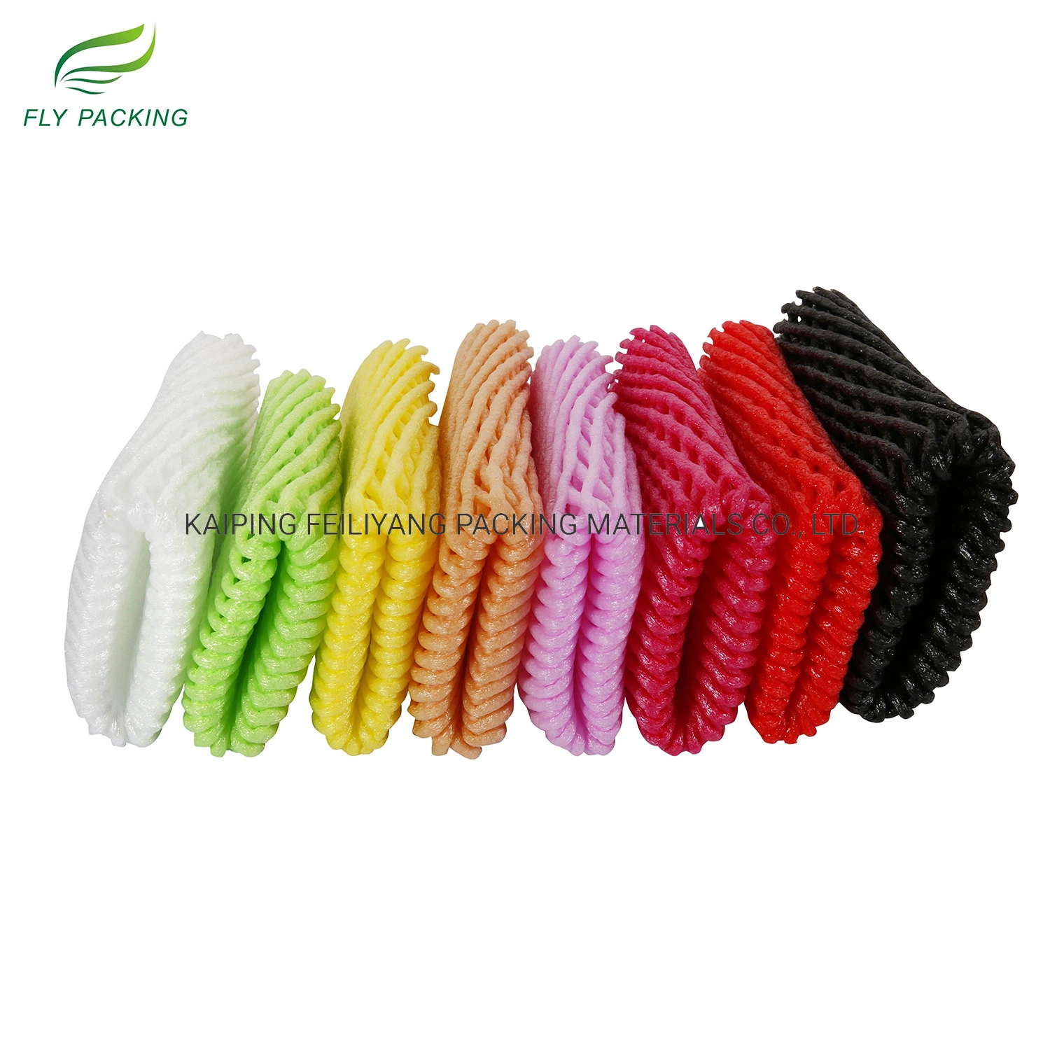 Customized Environmentally Friendly Non-Toxic Fruit Packing Material Double Layer Foam Net