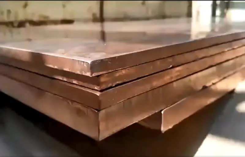 Factory Price 99.99% C1100 Pure Copper Sheet / Plate 99.9% Pure Bronze / Brass T1 T2 T3 Copper /Stainless Steel/Aluminum/Carbon/Galvanized/Alloy/Roofing Sheet