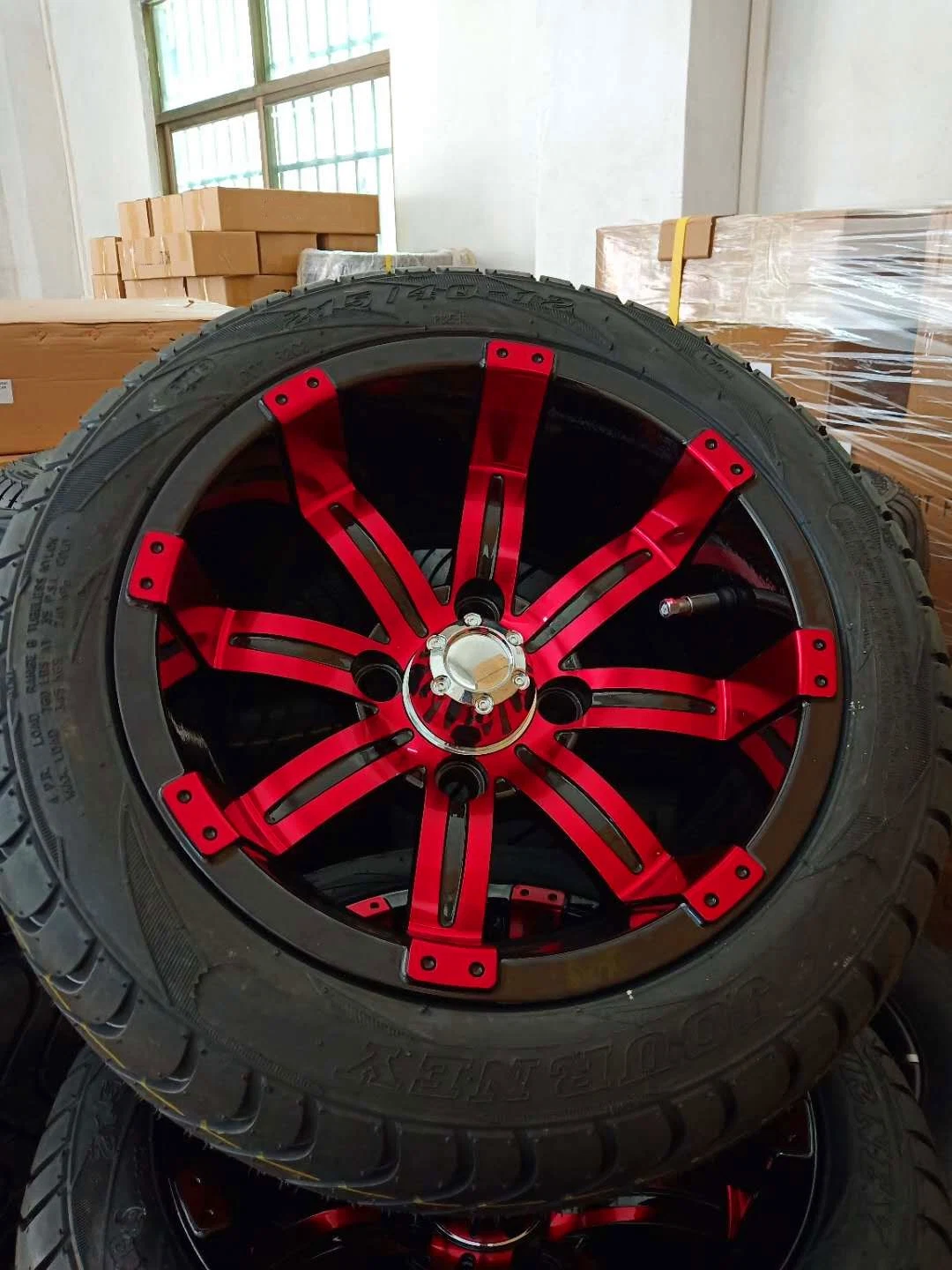 12inch Golf Cart Street Tires Mud Buster Golf Cart Tires with Rims