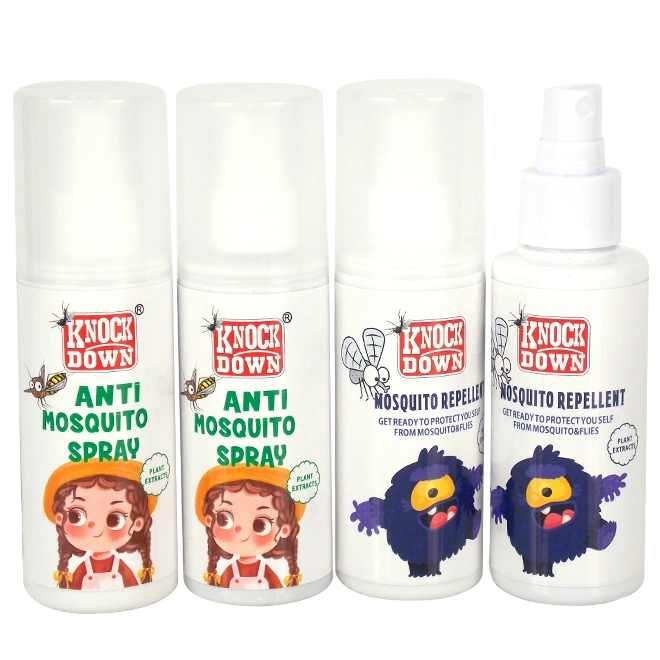 Pest Control Natural Mosquito Repellent Spray OEM Natural Formula Child Mosquito Repellent Spray