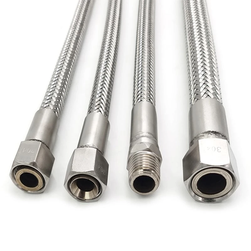 Stainless Steel Flexible Braided Exhaust Pipe Hydraulic Metal Hose