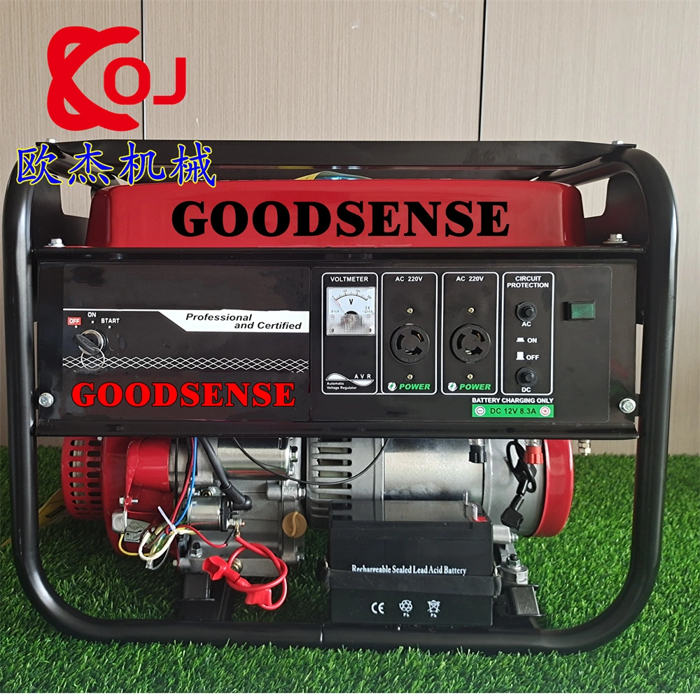 Goodsense portátil de alta calidad E-Star 3kw 2.5kw generador enfriado por aire gasolina