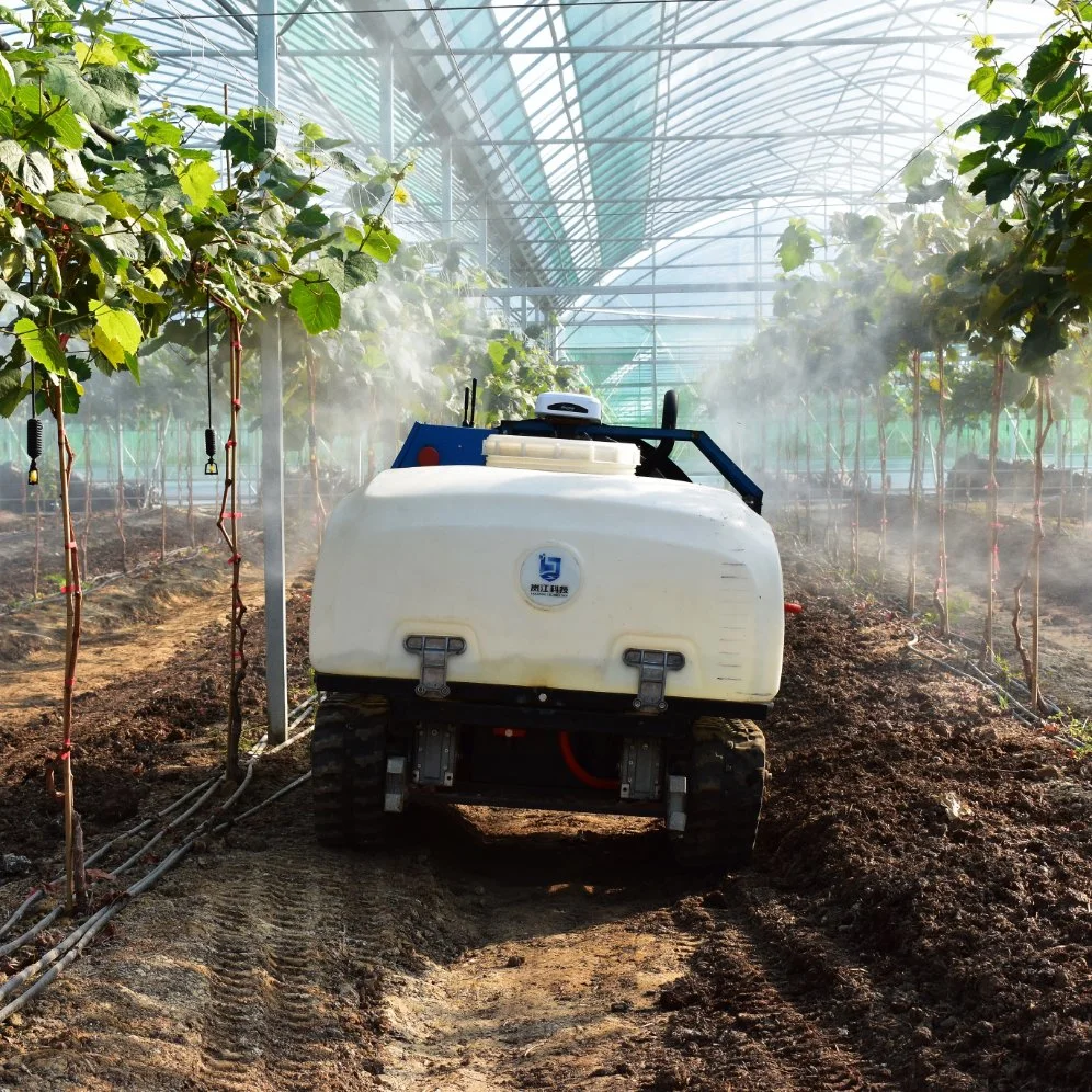 Navegação GPS Smart Agriculture Robô pulverizador Orchard multifunções