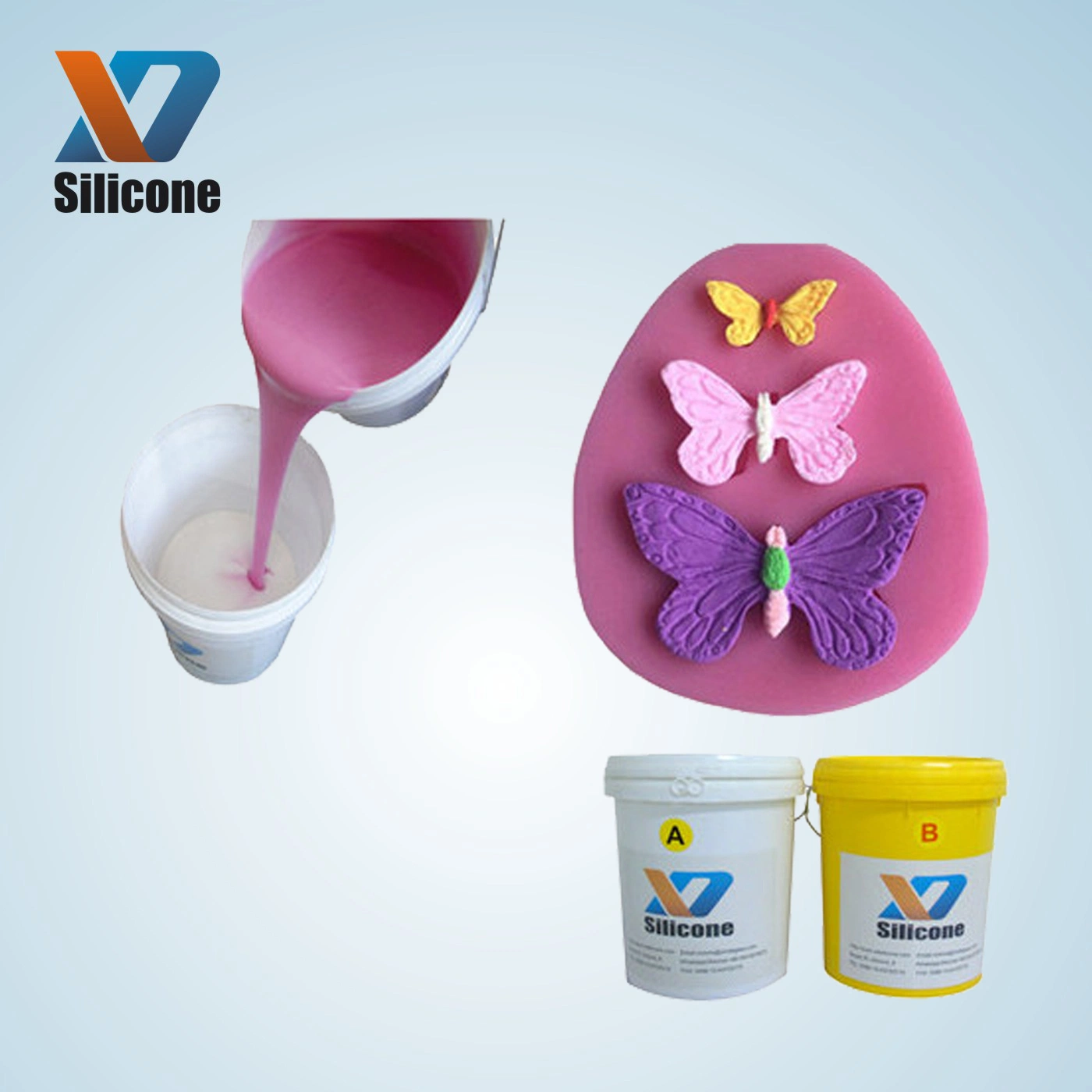 Two Part 1: 1 Mixed Addition Cure Molding Silicone