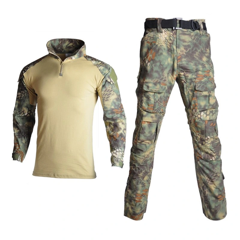 Wholesale/Supplier Camouflage Training Combat Tactical Frog Suit Military Style Combat Suit