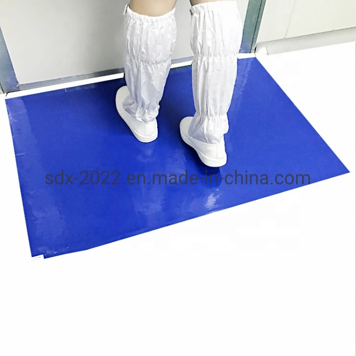 Customized Size Disposable Sticky Mat for Cleanroom Use, Hospital and School