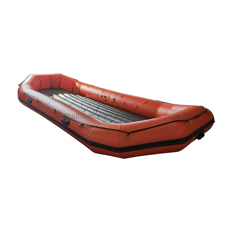 18feet 5.5m PVC Hypalon Inflatable Rafting Boat Drifting Boat Fishing Canoe Kayak Water Sports Product