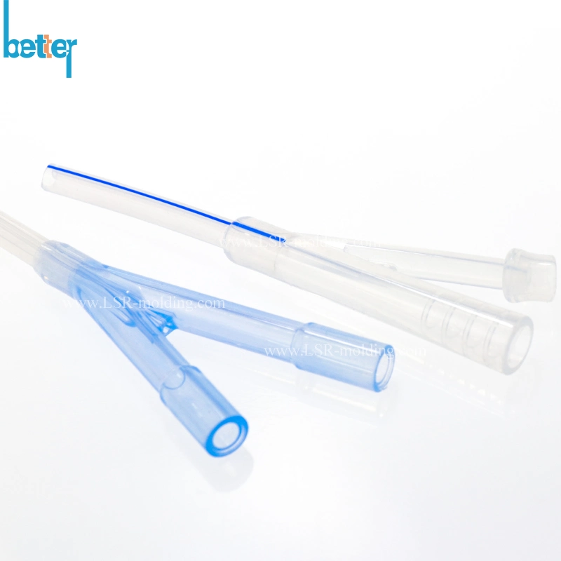 Medical Foley Catheters Cannula Pipe Liquid Silicone Catheters, LSR Catheters