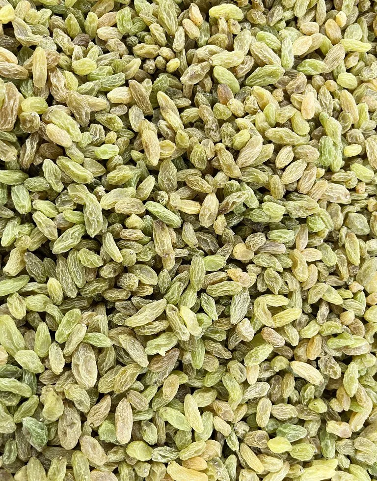 High quality/High cost performance  Natural Factory Prices Dried Seedless Sweet Green Raisins in Bulk