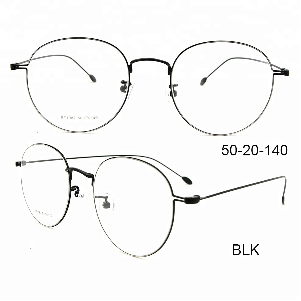 Hot Sale Ready Goods Fashion Slim Frame Silver Gold Colors Optical Gafas for Man