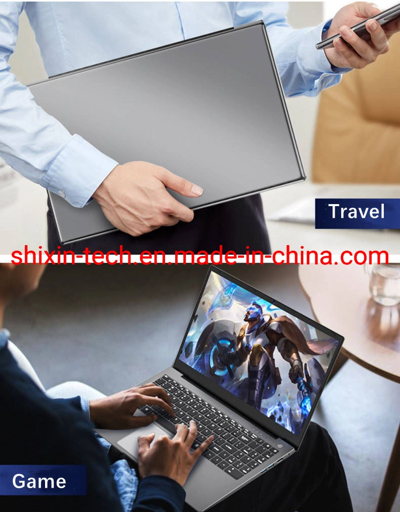 Made in China brandneue Mini-Laptop-PC Personal Computer 15,6 Zoll Intel Quad-Core-Prozessor 1920*1080 Auflösung 8g RAM 128gssd Ultraflaches Notebook