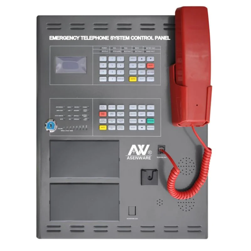 Addressable Fire Alarm Telephone Panel with Max 99 Extensions