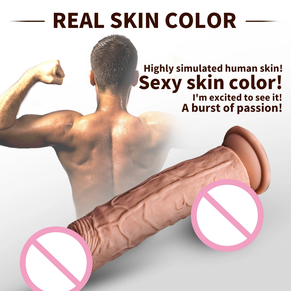 Rotación de 360 Vibrador columpio Dick Sex Toys con Strong Suction Cup S/M/L el tamaño del pene realista