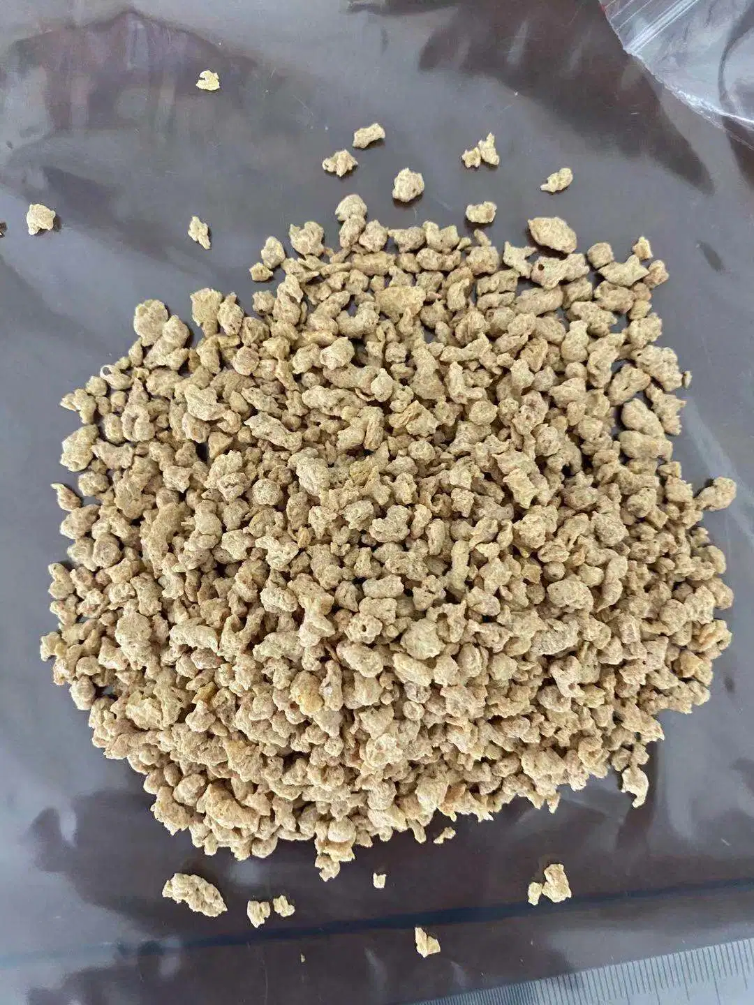 Fiberous Soya Protein Nuggets Extrusion Extruder