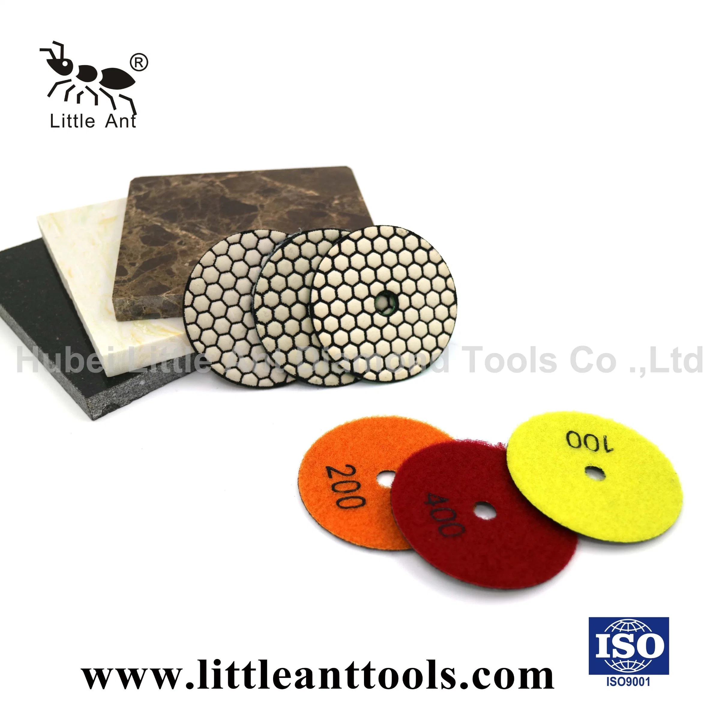 4inch 100mm Dry Flexible Polishing Pad for Natural Stone