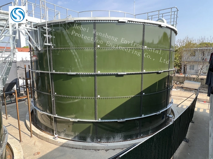 1100 Cubic Meters Fire Protection Storage Tanks with Anti Vortex Plate