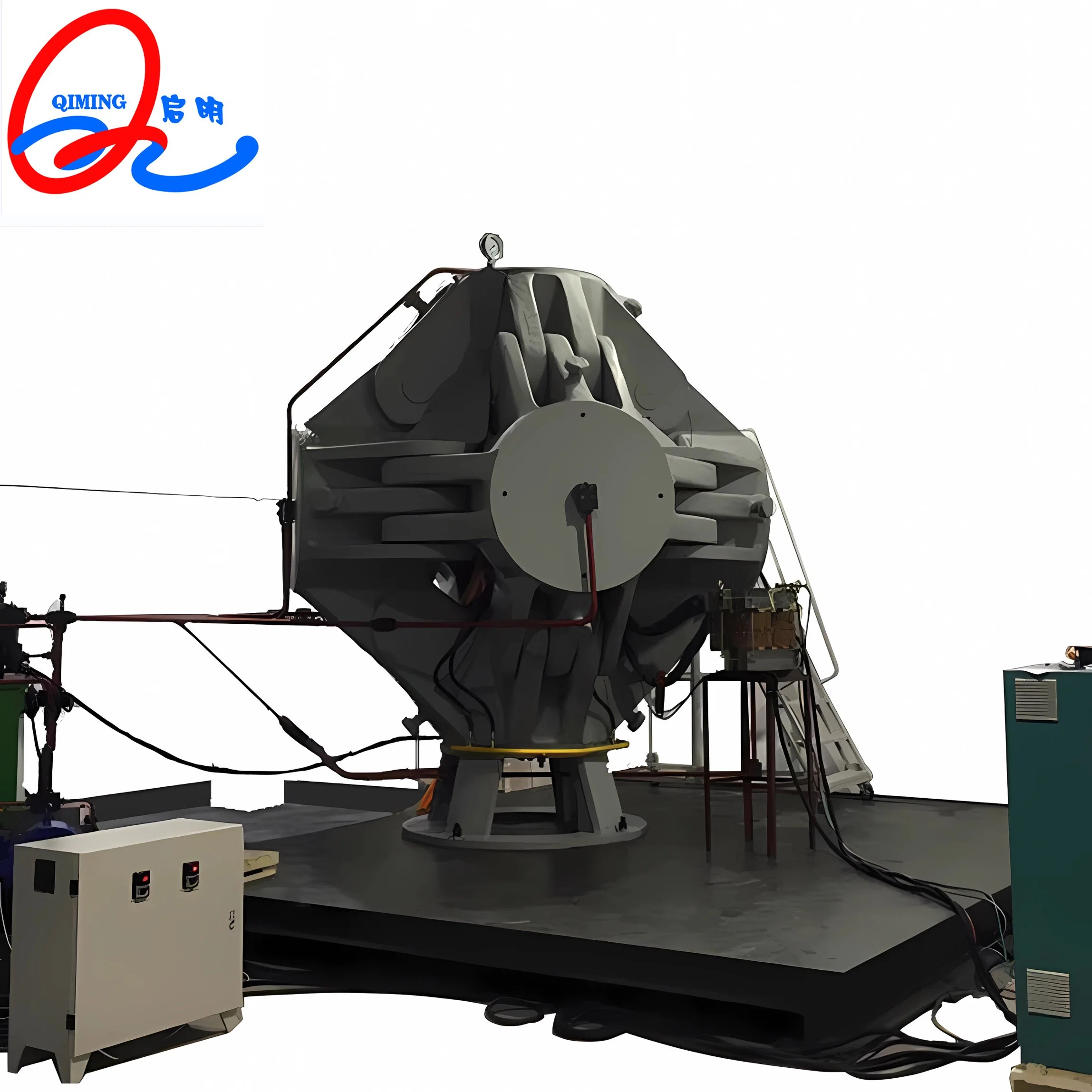 Qiming Single Crystal Diamond Hydraulic Cubic Press Making Machine Price