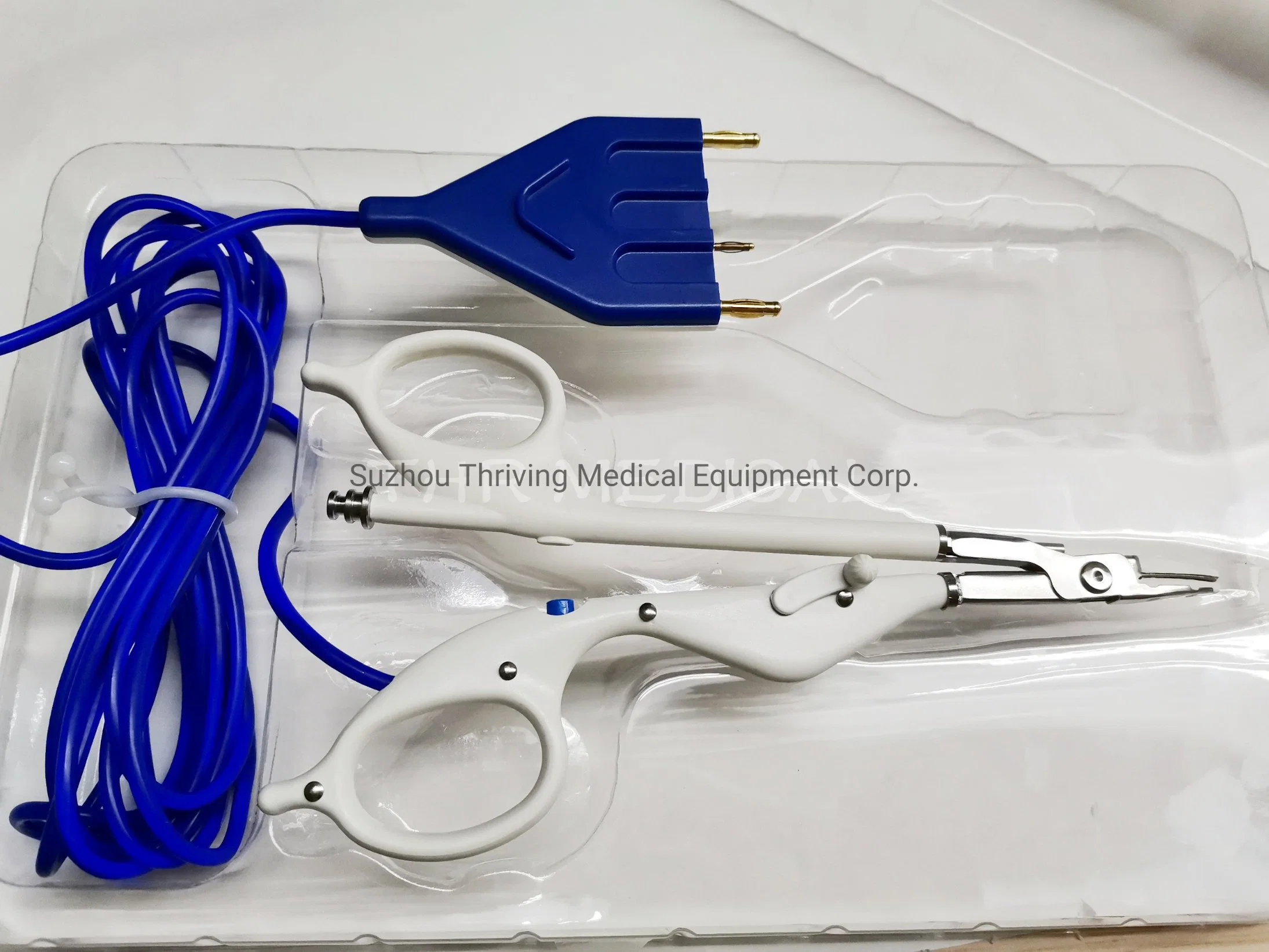 Surgical Small Jaw Ligasure Forceps with Suction System Tube (THR-HV2150)