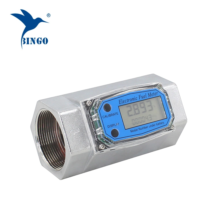 Stainless Steel Paddle Wheel Inline Water Flow Meter