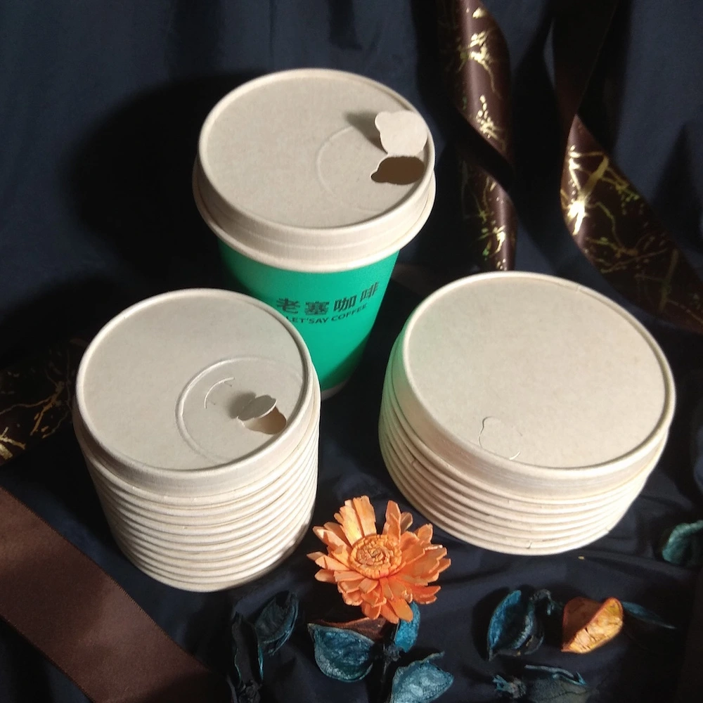 Wholesale/Supplier Eco Biodegradable Bamboo Paper Cup Lid