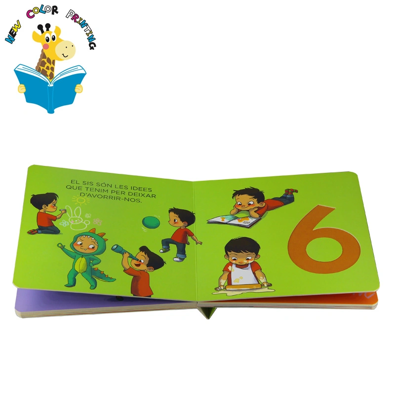 Numbers and Shapes Die Cut Children Learning Board Book