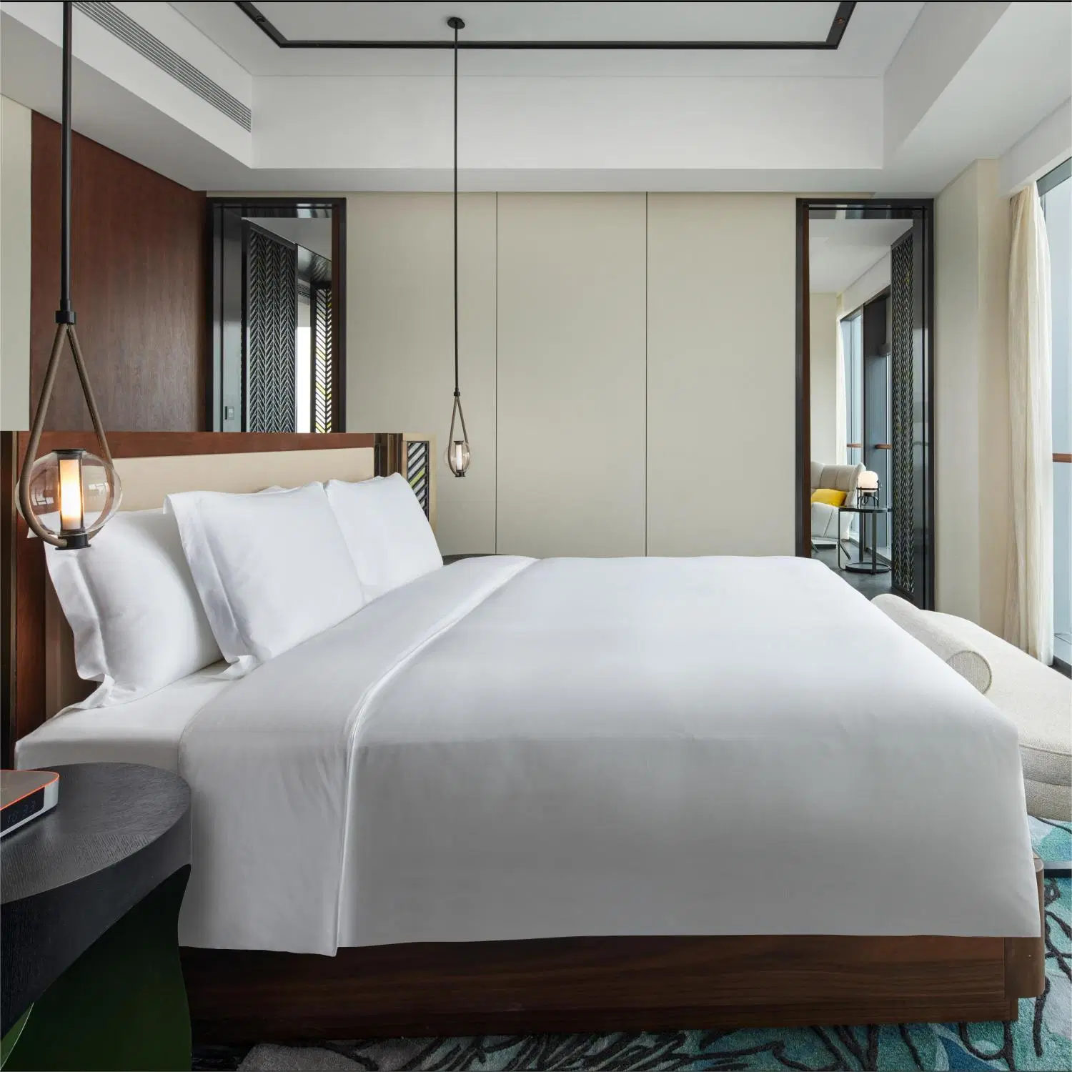 5 estrelas mobiliário Hotel quarto Set King Hotel quartos móveis Com cama king size