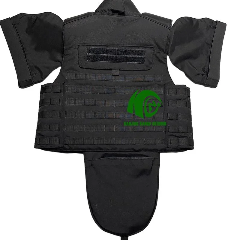 Gilet de protection de costume militaire anti-balles avec armure intégrale