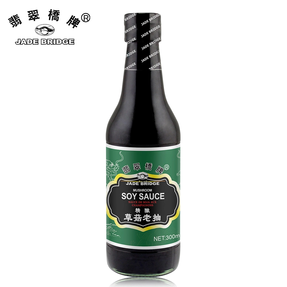 Fabricant OEM chinois bouteille de 150 ml Jade Bridge Mushroom Soy Sauce en gros avec prix d'usine