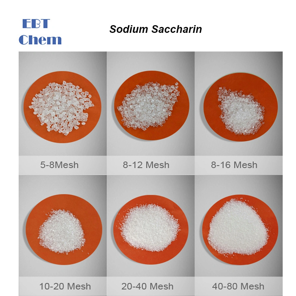 La sacarina de sodio de aditivo alimentario CAS 128-44-9