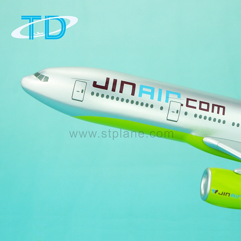 B777-200 1/200 32cm Jin Air Scale Decorative Airplane Model