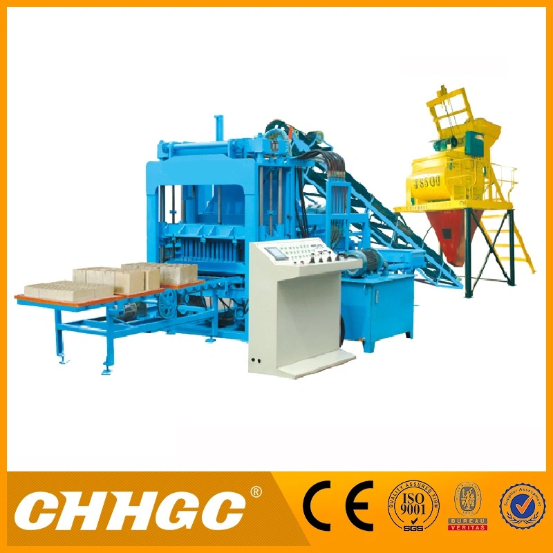 Neue Typ Hh-Qty5-15 Hochwertige Automatische Baumaschinen / Beton Ziegel / Block Herstellung Maschine