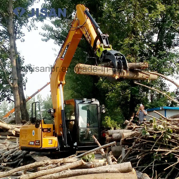 PC50 Excavator 360 Degree Revolving Log Grapple