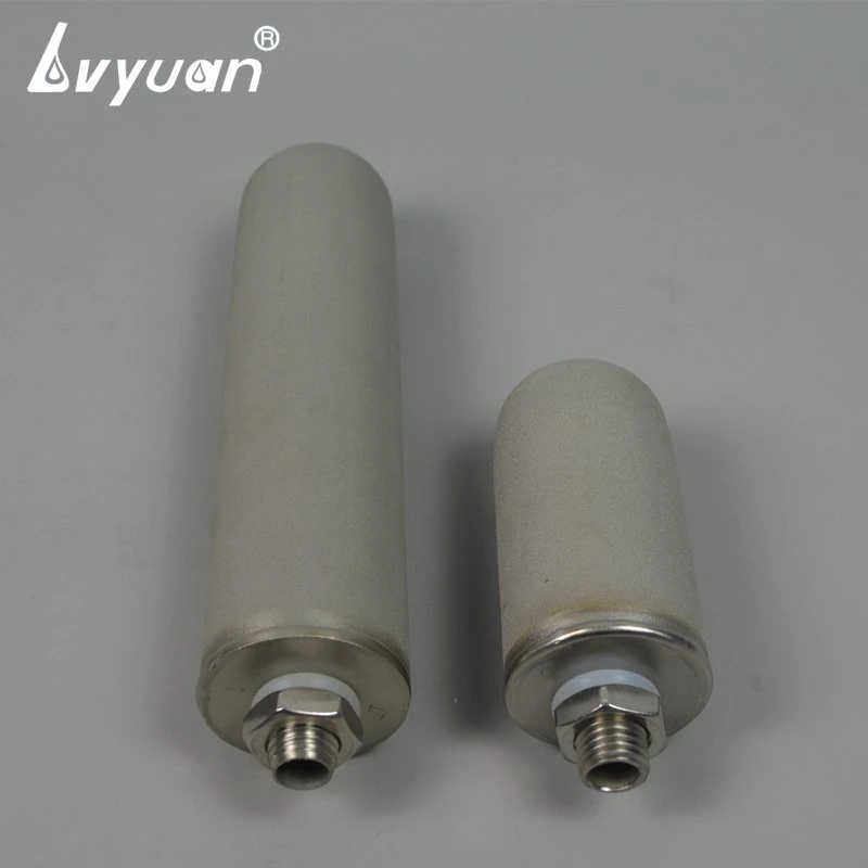 5 Inch 0.5 Micron Titanium Rod Filter Cartridge with M20 Fittings