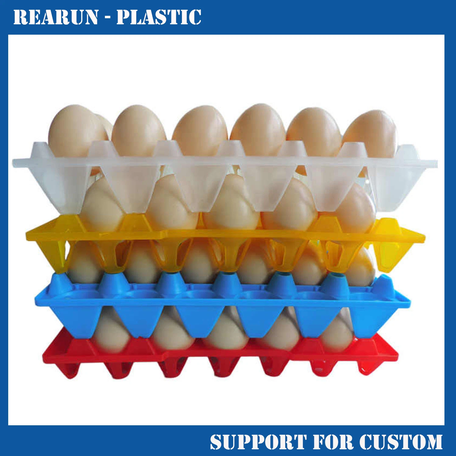 Precio competitivo de la bandeja de huevos de plástico con 88 huevos a la venta