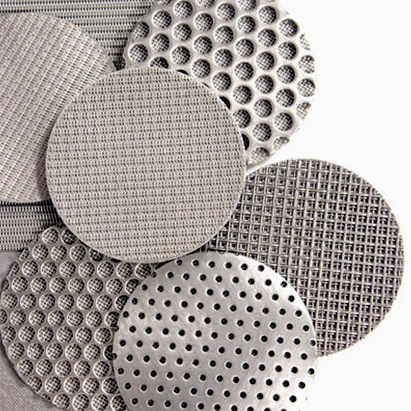 Custom Single-Layer Mesh High Precision Stainless Steel Wire Mesh Round Filter Screen Disc