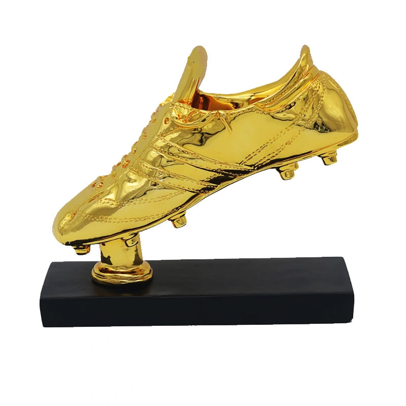 Le prix du meilleur tireur La coupe des trophées des bottes d'or Souvenirs de football soccer